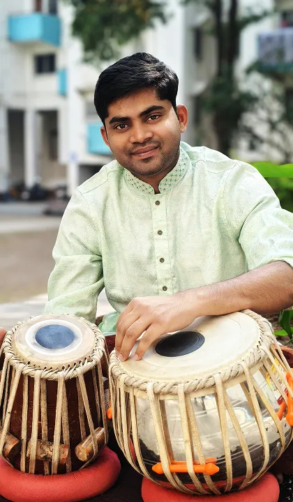 Tabla Teacher Subash pattnaik Portrait